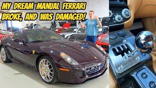 My gated manual swapped Ferrari 599 BROKE (and was DAMAGED) on my 1000 mile road trip!