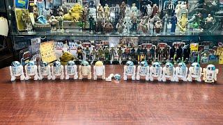 Vintage Star Wars Figure Collection R2D2 Variants