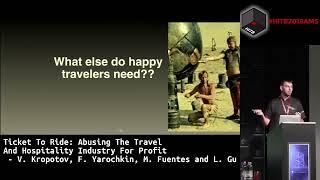 Abusing The Travel Industry   V  Kropotov, F  Yarochkin, M  Fuentes & L  Gu