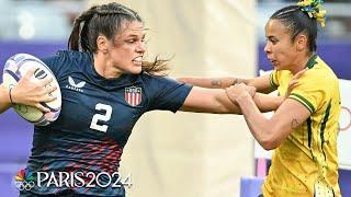 U.S. women's rugby stays undefeated in pool play with win over Brazil | Paris Olympics | NBC Sports