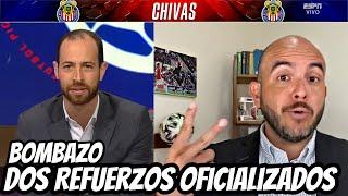 ¡OFERTA ACEPTADA! ¡DOS REFUERZOS BOMBA QUE LLEGARÁN LA PRÓXIMA SEMANA! CHIVAS HOY NOTICIAS