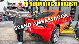 BEST SOUNDING Ferrari 488 on the streets