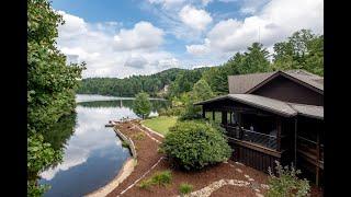 1788 Eagle Lake Drive, Brevard, NC 28712 Lakefront and Guest House for Sale in the Mountains of WNC