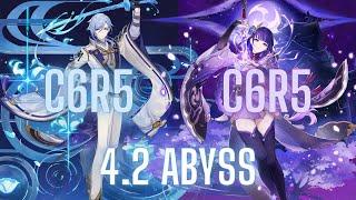 C6R5 Ayato & Raiden | 4.2 Spiral Abyss | Genshin Impact