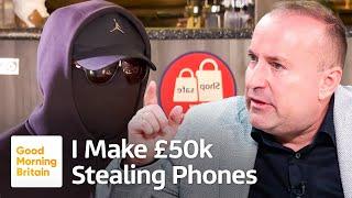 Dave Fishwick's Shocking Interview With Phone Stealing Gang Leader