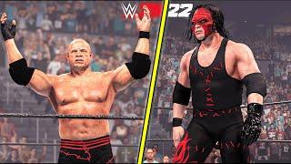 Slow Chemical Kane & Big Red Monster Kane Entrances WWE 2K22! 4K60fps