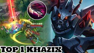 Wild Rift Kha'zix - Top 1 Khazix Gameplay Rank Season 12