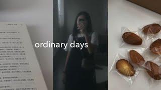 vlog. My ordinary days. home baking（madeleine). picnic