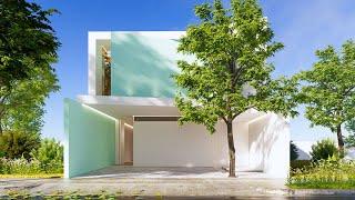 CASA MINIMALISTA MODERNA EN TERRENO DE 7 X18M / HOUSE TOUR MINIMALIST