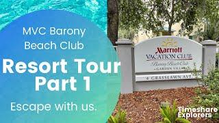 Marriott Vacation Club Barony Beach Resort Walking Tour Part 1