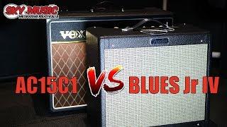 VOX AC15C1 vs Fender Blues Jr IV - The 15 Watt Amplifier Shootout