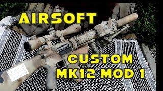 Airsoft MK12 MOD 1 Custom SPR LONE SURVIVOR Style