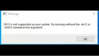 "Dx12 IS NOT SUPPORTED ON YOUR SYSTEM"SOLVED FOR ALL APPLICATIONS 2023 (100% WORKING NO ERRORS)