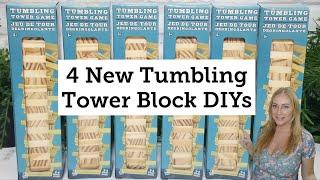 4 Must-try Tumbling Tower Block Diys