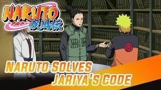 Naruto Solves Jariya's Code // Jariya's Last Words For Naruto