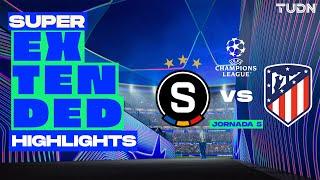 SUPER EXTENDED HIGHLIGHTS | Sparta Praha Vs Atlético de Madrid | UEFA Champions League 24/25 | TUDN