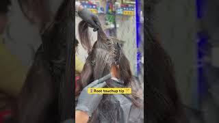 Root touch up kis trha kare #hairideas #hairtips #haircolor #tipsntricks #viralvideo #youtubeshort