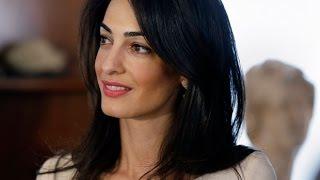 Amal Alamuddin Clooney's legal career in 60 seconds