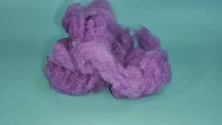 Vibrantly Dyed Sheep Wool for Crafters and Toy Makers