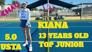 Women Tennis | Chau vs Kiana the 13 years old Phenom