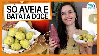 TEM BATATA DOCE E AVEIA? FAÇA UM PÃO DE BATATA FOFINHO DE 2 INGREDIENTES (S/ GLÚTEN E VEGANO)