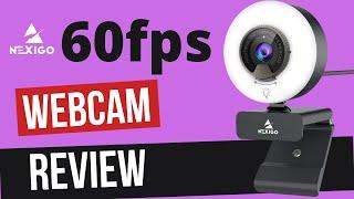 Webcam With a Ring Light - The Nexigo N960E 1080p Unboxing and Review!