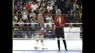 Big Bully Busick vs Jobber Barry Hardy WWF Wrestling Challenge 1991