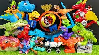 Jurassic World Unboxing Review Asmr Colorful Dinosaur Big T-rex Giganotosaurus Tarbosaurus