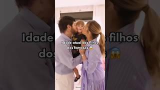 Idade atual dos filhos dos famosos 