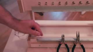 Video for the replacement of strings on soap cutter