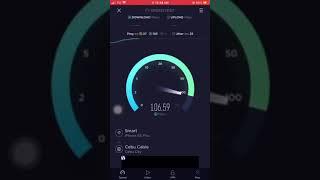 ZTE MF286RA OPENLINE USING SMART- SPEED TEST