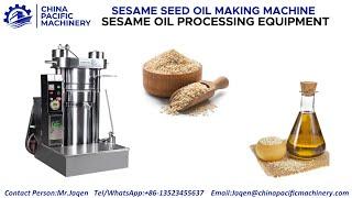 Sesame Oil Processing Equipment|Oil Press Machine|Fume Remover|Oil Filter Machine|Sesame Oil Plant