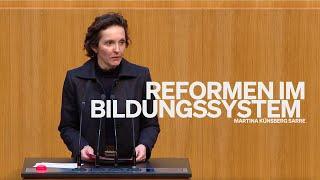 Reformen im Bildungssystem - Martina Künsberg Sarre