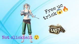 How to get Free uc In Pubg Mobile New trick 2024 NO Clickbait Working100%