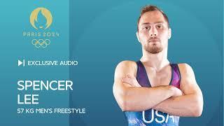 Spencer Lee Wins Silver Medal | 2024 Olympic Games | Mixed Zone Audio