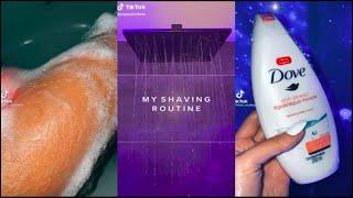 SHOWER ROUTINE TIK TOK COMPILATION 