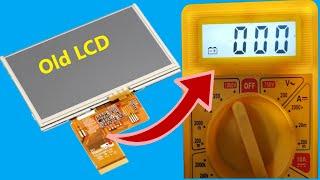 Upgrade Your Multimeter: Here's How You Can Make Backlight Using Old LCD Panels