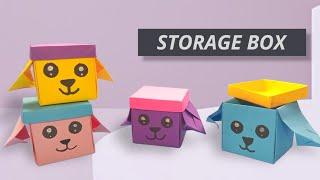 Cara Membuat Origami Kotak - Origami Storage box