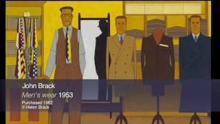 71 86648 - John Brack 'Men's wear'  1953