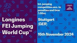  LIVE | Int. jumping competition acc. to penalties and time (1.55m)