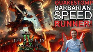 S6 Speedquake Barbarian: Farm fast with this build!