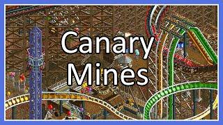 Canary Mines | Replaying the original RCT scenarios | Rollercoaster Tycoon Classic