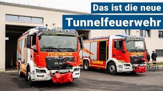 Das ist die neue Tunnelfeuerwehr an der A4 am Tunnel Königshainer Berge 