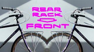 how to: convert a rear rack to a front rack