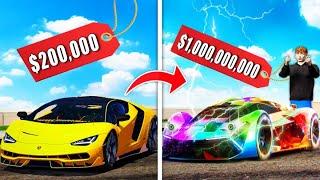 Upgrading $1 LAMBORGHINI to $1,000,000 LAMBORGHINI (GTA 5)