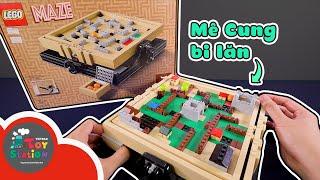 Thử thách mê cung bi lăn siêu hay với bộ LEGO Maze 21305 ToyStation 942