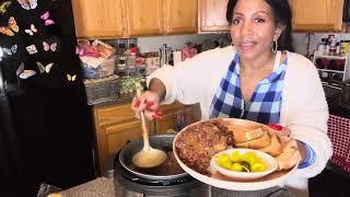 Oxtails and Red Beans in an insta pot!!!| CHAMELEON GIRL 2u