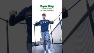 Super Easy Trampoline Tricks! #flips #viral #shorts #trampoline