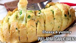 Pull Apart Cheesy Garlic Bread