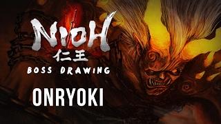 Nioh Boss Drawing - Onryoki